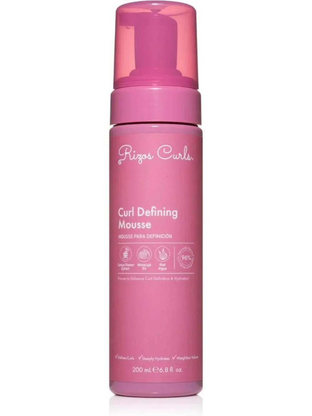 Lightweight Curl Defining Mousse - Volume, Hydration & Shine for Wavy, Curly